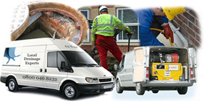 Fullwell Cross drainage van